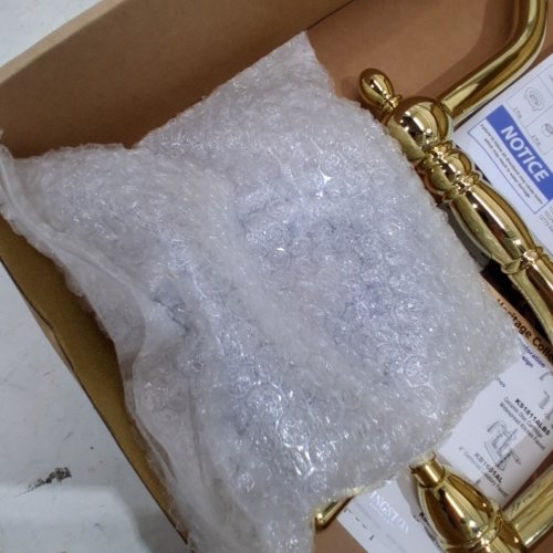 KINGSTON BRASS WIDESPREAD BATHROOM FAUCET WITH DRAIN - BRUSHED BRASS image 3