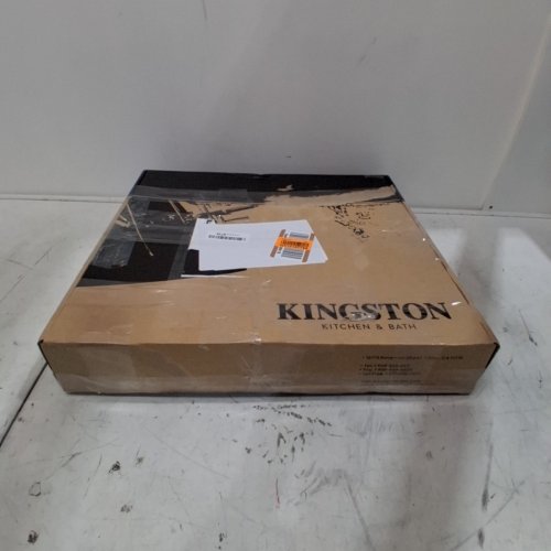 KINGSTON BRASS WIDESPREAD BATHROOM FAUCET WITH DRAIN - BRUSHED BRASS image 6