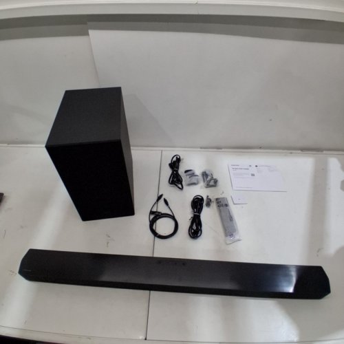 SAMSUNG 2.1CH SOUNDBAR W/DOLBY DIGITAL 5.1 AND WIRELESS SUBWOOFER - BLACK (MODEL: HW-B550F) image 2