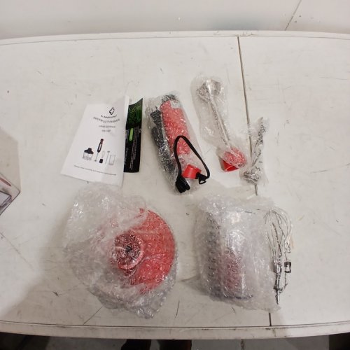 LINKCHEF 5-IN-1 IMMERSION HAND BLENDER - 20-SPEED - 1000W - RED (MODEL: HB-1580T) image 2