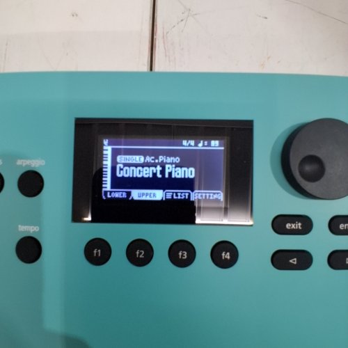 ROLAND GO:KEYS 3 KEYBOARD PIANO WITH 61 KEYS, BLUETOOTH AND MIDI SUPPORT, AND BUILT-IN STEREO SPEAKERS - TURQUOISE (MODEL: GOKEYS3-TQ) image 2