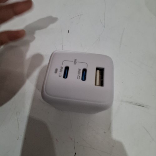 ONN MULTI-PORT USB-C WALL CHARGER - 50W - WHITE (MODEL: ONA26WI018C) image 3