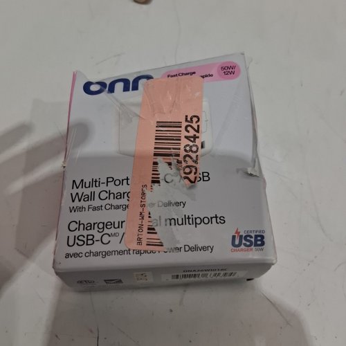 ONN MULTI-PORT USB-C WALL CHARGER - 50W - WHITE (MODEL: ONA26WI018C) image 7