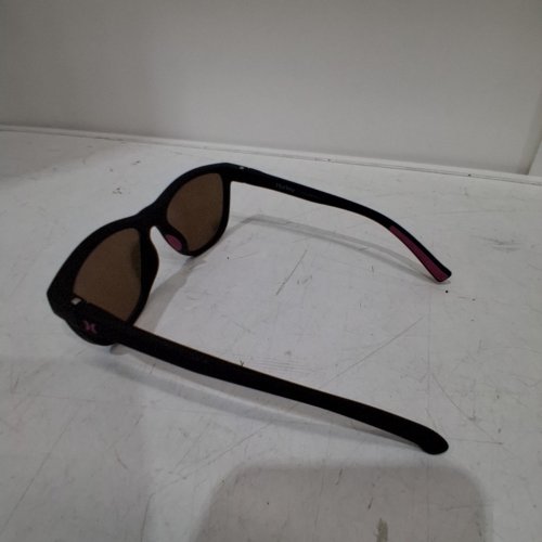HURLEY WOMENS CARDIFF POLARIZED SUNGLASSES - BLACK / PINK image 3
