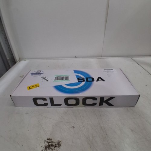 CHKOSDA DIGITAL LED WALL CLOCK WITH WIRELESS CONTROL - 18" - BLACK image 5