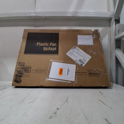 MIDWEST HOMES FOR PETS PLASTIC REPLACEMENT PAN FOR CRATES 24" - 23" X 16.75" - BLACK (MODEL: 26PAN) image 3
