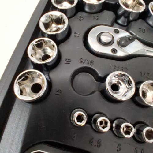 100PC WORKPRO SOCKET & RATCHET SET - (MODEL: 9513) image 3