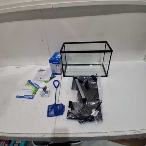 MARINA LED AQUARIUM STARTER KIT - 5 GALLON - BLACK/CLEAR - ( MODEL: 15251A1 ) image 3