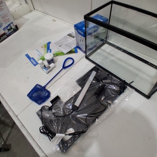 MARINA LED AQUARIUM STARTER KIT - 5 GALLON - BLACK/CLEAR - ( MODEL: 15251A1 ) image 4