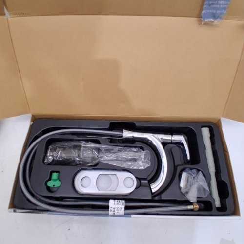 MOEN KARIS ONE-HANDLE LAVATORY FAUCET - CHROME - (MODEL:84346) image 2