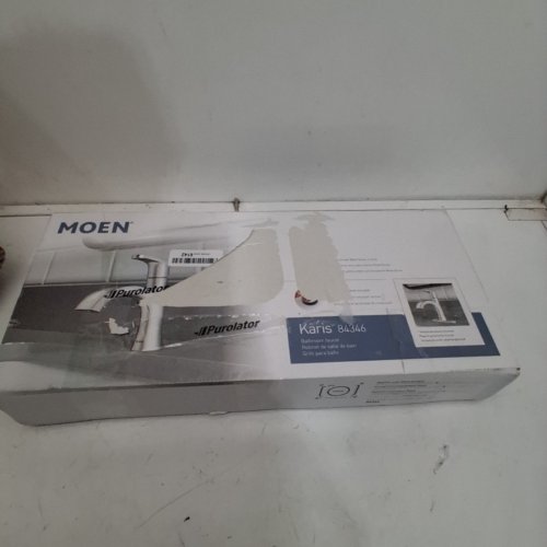 MOEN KARIS ONE-HANDLE LAVATORY FAUCET - CHROME - (MODEL:84346) image 4