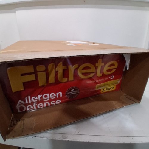 2PK 3M FILTRETE ALLERGEN DEFENSE AC FURNACE AIR FILTER - 20" X 20" X 4" - MERV 11 - MPR 1000 image 2