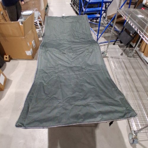 REDCAMP OVERSIZED FOLDING CAMPING COT WITH CARRYING BAG - 500LB MAX - GREY/BLACK/BEIGE (MODEL: 18111) image 3