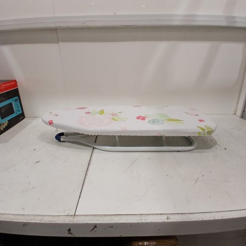 AMAZON BASICS TABLETOP FLORAL TABLETOP IRONING BOARD - 30" X 11" - MULTI COLOUR - (MODEL: B0825JXFXS) image 2