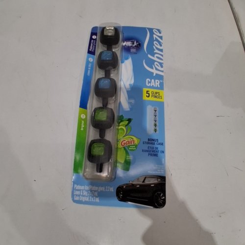 5PK FEBREZE AUTO VENT CLIP AIR FRESHENERS - ASSORTED SCENTS image 2