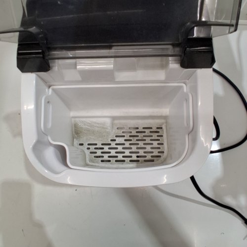 AGLUCKY PORTABLE NUGGET ICE MAKER - 35LBS CAP - BLACK - (MODEL: HZB-15N) image 3
