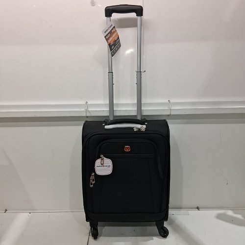 SWISSGEAR CROSS COUNTRY LUGGAGE - UPRIGHT SPINNER CARRY-ON - 20" - BLACK (MODEL: SW49170009) image 2