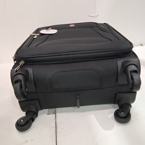 SWISSGEAR CROSS COUNTRY LUGGAGE - UPRIGHT SPINNER CARRY-ON - 20" - BLACK (MODEL: SW49170009) image 4