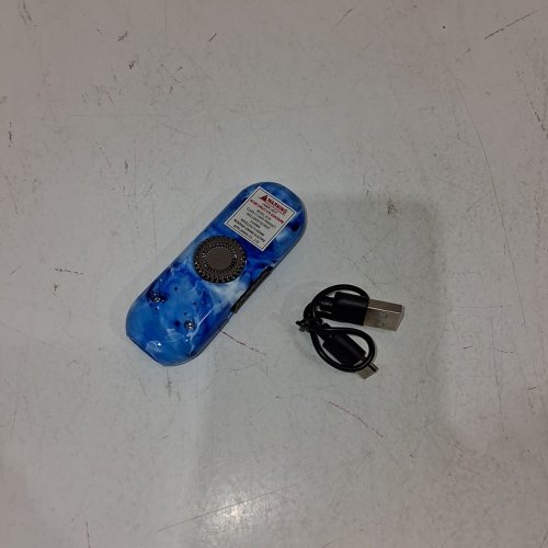 CAT PET LASER POINTER TOY WITH FLASHLIGHT AND SPINNER - BLUE/MULTIPLE PATTERNS (MODEL: TBEEK9129) image 4