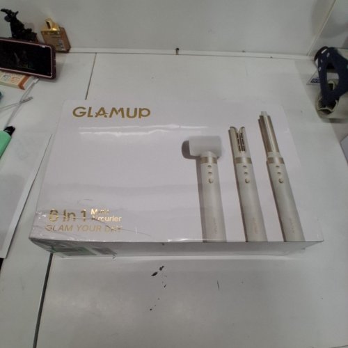 5PC GLAMUP MULTI 6 IN 1 AIR CURLER - WHITE image 4