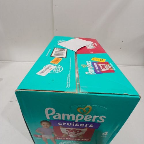 108PK PAMPERS CRUISERS DISPOSABLE BABY DIAPERS - SIZE 4 image 3