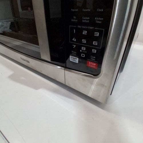TOSHIBA COMPACT COUNTERTOP MICROWAVE OVEN - 1.2CU.FT - 1500W - STAINLESS STEEL (MODEL: ML-EM31P(SS)/CA) image 6