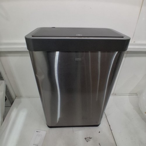 EKO MIRAGE MOTION SENSOR TRASH CAN - 80L - BRUSHED STAINLESS STEEL - (MODEL: EK9260BMT-80L) image 2