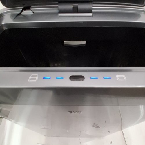 EKO MIRAGE MOTION SENSOR TRASH CAN - 80L - BRUSHED STAINLESS STEEL - (MODEL: EK9260BMT-80L) image 4