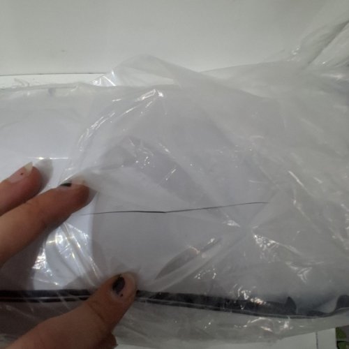 HEAVY DUTY MULTIPURPOSE PLASTIC SHEETING FOR INDOOR/OUTDOOR USE - APPROXIMATELY 10FT X 100FT - BLACK/WHITE - (YF10FT100FTBW) image 3