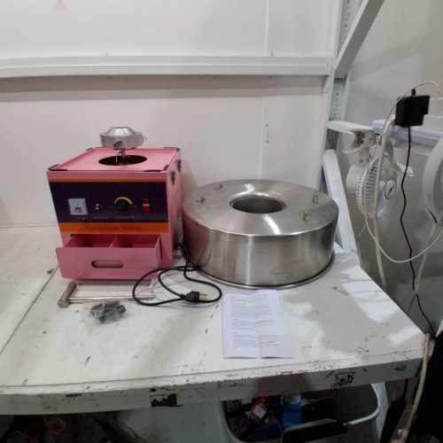 GARVEE COMMERCIAL COTTON CANDY MACHINE - 1000W - PINK/STAINLESS TEEL image 4