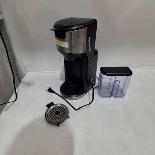 AMAZON BASICS DUAL BREW SINGLE SERVE CAPSULE COFFEE MAKER - BLACK (MODEL: B08NTPSPNM) image 3