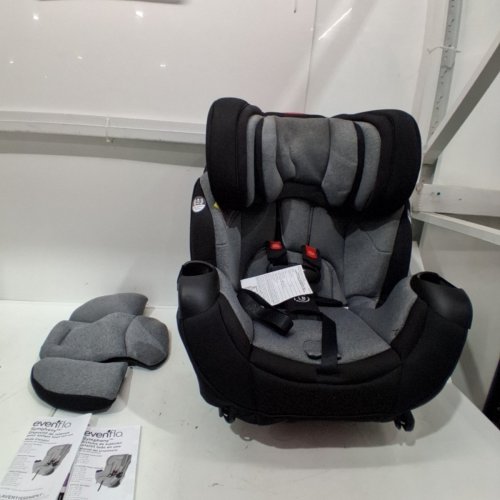 EVENFLO SYMPHONY DLX ALL-IN-ONE CONVERTIBLE CAR SEAT WITH EASY CLICK INSTALL - ASHLAND GREY (MODEL: 34612173C) image 3