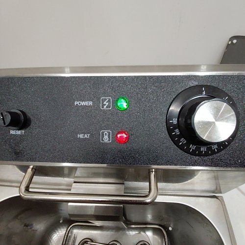 POCEZO ELECTRIC DEEP FRYER - 6L - 110V - SILVER image 2