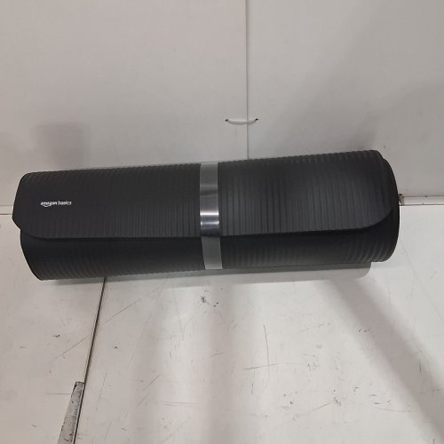 AMAZON BASICS EXTRA THICK EXERCISE/YOGA MAT - 74" X 24" X 1/2" - BLACK image 2