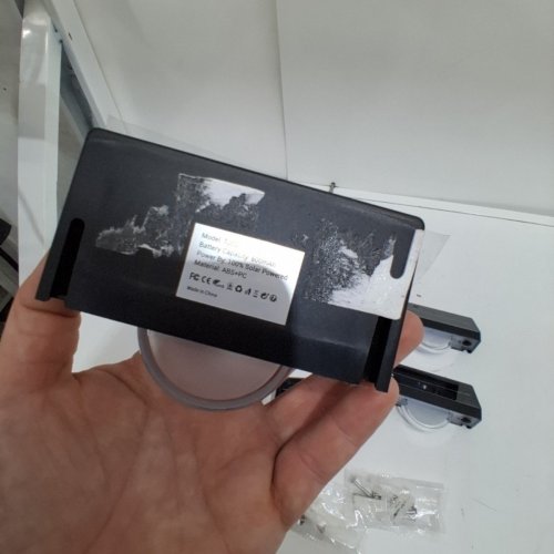6PK SOLAR STEP LIGHTS - 500 MAH - BLACK (MODEL: TJ02) image 4