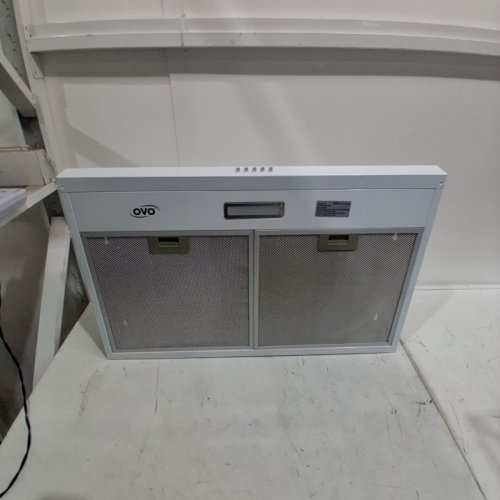 OVO STAINLESS STEEL UNDER CABINET RANGE HOOD VENT WITH 3 SPEED EXHAUST FAN AND LED LIGHT - 30" - SILVER (MODEL: 05-CDHF00-0002) image 2