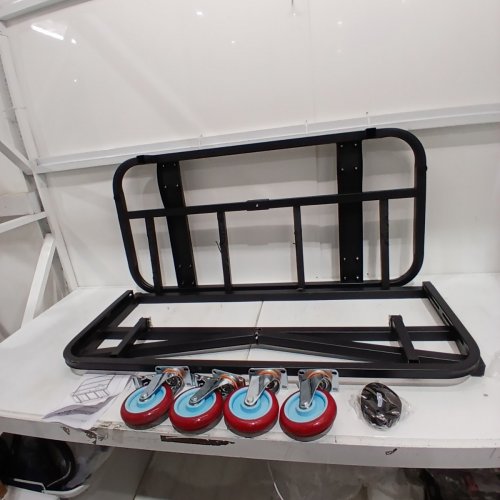 EASTREXON FOLDING DRYWALL CART / PANEL CART - 2000LBS LOAD CAPACITY - BLACK image 3