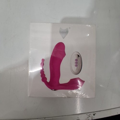 FOX 3-IN-1 G SPOT REMOTE CONTROL VIBRATING DILDO - PINK image 2