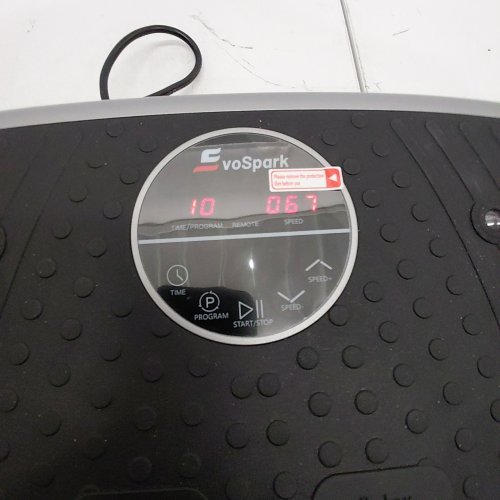 EVOSPARK WHOLE BODY VIBRATION PLATES FOR WEIGHT LOSS & EXERCISE - 450LBS CAPACITY - BLACK (MODEL: JTF017D) image 2