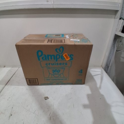 144PK PAMPERS CRUISERS 360° DISPOSABLE DIAPERS - SIZE 4 image 2