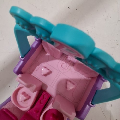 FISHER-PRICE LITTLE PEOPLE BARBIE TOY CAR BEACH CRUISER WITH MUSIC SOUNDS AND 2 FIGURES - MULTICOLOR - (MODEL: HJW77) image 3