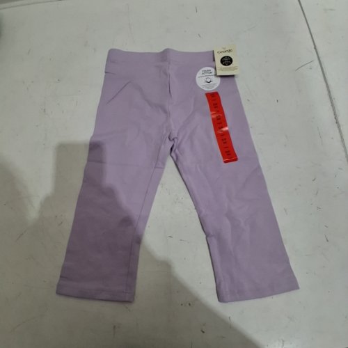 GEORGE BABY GIRL'S LEGGINGS - SMALL - SIZE 6 - PURPLE image 2