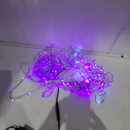 AILBTON PERMANENT WATERPROOF OUTDOOR RGB LED STRIP LIGHTS WITH REMOTE AND APP COMPATIBILITY - 100FT - MULTICOLOUR image 2