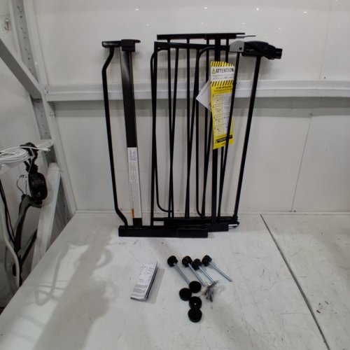 REGALO EASY STEP EXTRA WIDE SAFETY GATE - 29-49"X 30" - BLACK (MODEL:1164 EB DS) image 2