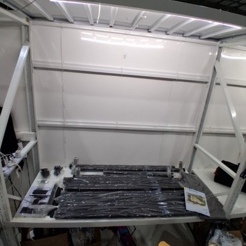 DURA KENORA PERGOLA - 8FT X 8FT - BLACK (ITEM: 34320) image 5