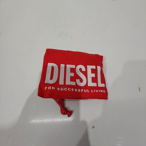 DIESEL METAL LOGO PLAQUE KEYCHAIN - BLACK (MODEL: HOLY-C) image 5