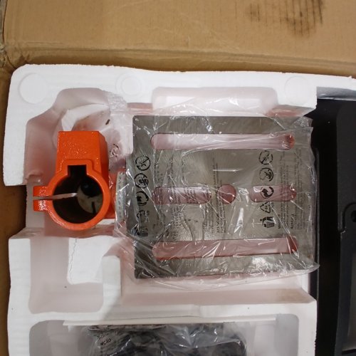 BENCHTOP DRILL PRESS WITH LED WORK LIGHT, 0-45° TILTING WORKTABLE, ADJUSTABLE SPEED, 2800 RPM, 6.2A - BLACK/ORANGE (MODEL:1013BL) image 4