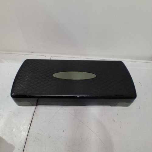 AMAZON BASICS AEROBIC EXERCISE STEP PLATFORM - BLACK\GREY image 2