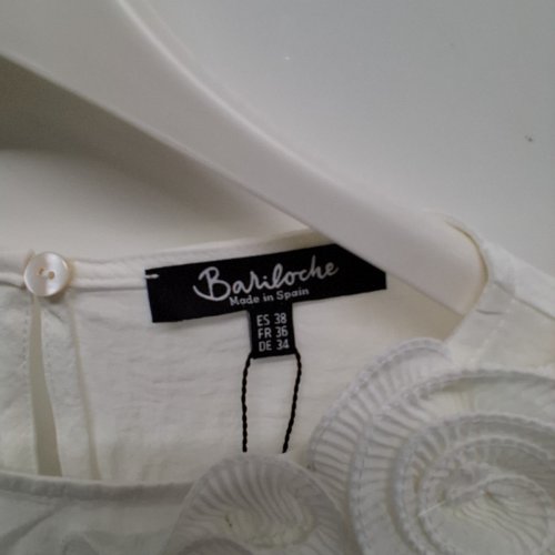WOMEN'S BARILOCHE SHEAR SHIRT - SMALL / MEDIUM - OFF-WHITE (STYLE : BLIECOS) image 5