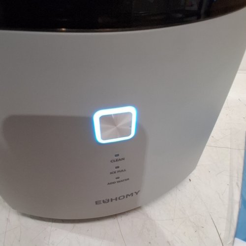 EUHOMY PEARL L1 MAX COUNTERTOP NUGGET ICE MAKER - 35LBS - BLACK/SILVER (MODEL: IM039-N) image 2